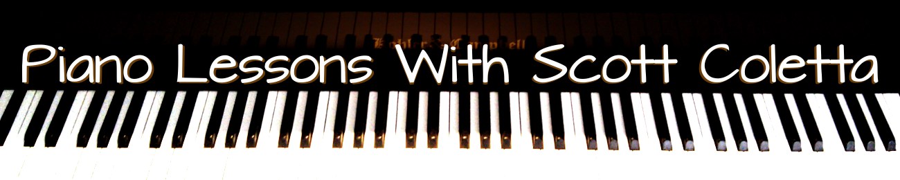 Piano Lessons With Scott Coletta